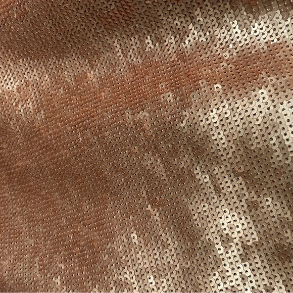 BCBGMAXAZRIA Gold Sequins Dress Size 04 Brand New - Picture 8 of 9